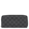 ルイヴィトン LOUIS VUITTON ジッピー ウォレット ヴェルティカル N63095 ダミエグラフィット ダミエグラフィットキャンバス 長財布 シルバー金具 ラウンドファスナー