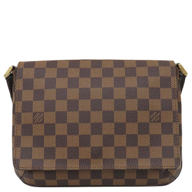ルイヴィトン LOUIS VUITTON ミュゼットタンゴ ショート N51255 モノグラム モノグラムキャンバス ショルダーバッグ ゴールド金具 茶 ショルダー