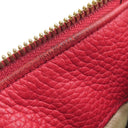 グッチ GUCCI ソーホー インターロッキングG 536194 レッド レザー ショルダーバッグ ゴールド金具 タッセル ショルダーストラップ欠品