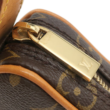ルイヴィトン LOUIS VUITTON ポシェット クロワッサン M51510 モノグラム モノグラムキャンバス ショルダーバッグ ゴールド金具 茶 ショルダー