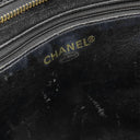 シャネル CHANEL 復刻トート A01804 ブラック キャビアスキン トートバッグ ゴールド金具 黒 ココマーク ショルダーバッグ 肩掛け
