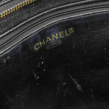 シャネル CHANEL 復刻トート A01804 ブラック キャビアスキン トートバッグ ゴールド金具 黒 ココマーク ショルダーバッグ 肩掛け
