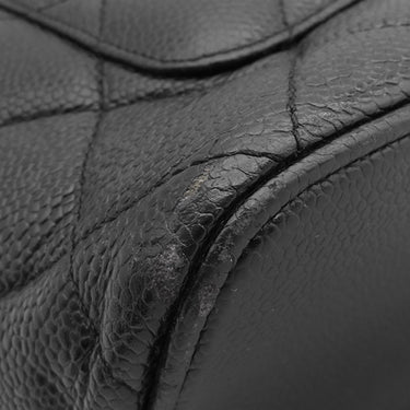 シャネル CHANEL 復刻トート A01804 ブラック キャビアスキン トートバッグ ゴールド金具 黒 ココマーク ショルダーバッグ 肩掛け