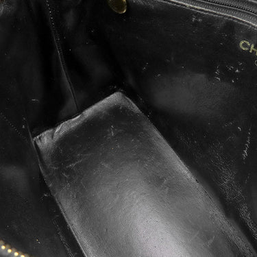 シャネル CHANEL 復刻トート A01804 ブラック キャビアスキン トートバッグ ゴールド金具 黒 ココマーク ショルダーバッグ 肩掛け