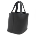 エルメス HERMES ピコタンロック 18 PM ブラック トリヨンクレマンス ハンドバッグ シルバー金具 新品 未使用 黒 2026年製