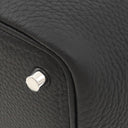 エルメス HERMES ピコタンロック 18 PM ブラック トリヨンクレマンス ハンドバッグ シルバー金具 新品 未使用 黒 2026年製