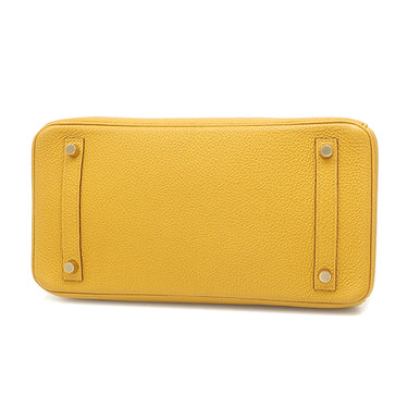 エルメス HERMES バーキン30 ジョーヌアンブル トゴ ハンドバッグ ゴールド金具 黄色
