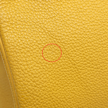 エルメス HERMES バーキン30 ジョーヌアンブル トゴ ハンドバッグ ゴールド金具 黄色