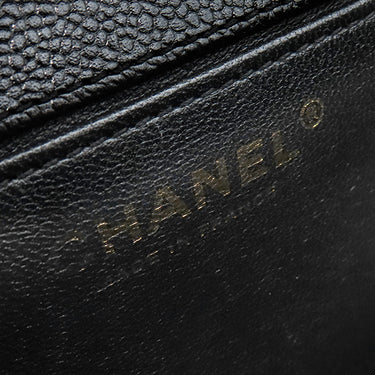 シャネル CHANEL ボーイシャネル チェーンショルダー AS3186 ブラック キャビアスキン ショルダーバッグ ゴールド金具