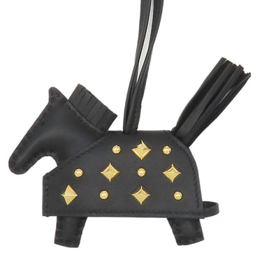エルメス HERMES ロデオ ロベオロックPM ブラック アニョーミロ バッグチャーム ゴールド金具 新品 未使用 黒 2025年製