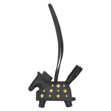 エルメス HERMES ロデオ ロベオロックPM ブラック アニョーミロ バッグチャーム ゴールド金具 新品 未使用 黒 2025年製