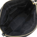 イヴ・サンローラン Yves Saint Laurent ルー モノグラム 520534 ブラック レザー ショルダーバッグ ゴールド金具 YSL カサンドラロゴ フリンジ欠品