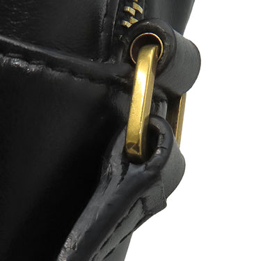 イヴ・サンローラン Yves Saint Laurent ルー モノグラム 520534 ブラック レザー ショルダーバッグ ゴールド金具 YSL カサンドラロゴ フリンジ欠品