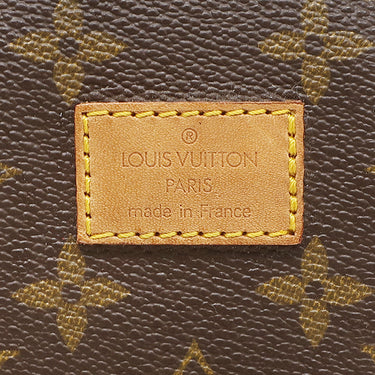 ルイヴィトン LOUIS VUITTON ソミュール 30 M42256 モノグラム モノグラムキャンバス ショルダーバッグ ゴールド金具 茶 斜め掛け ダブルフェイス