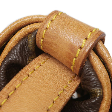 ルイヴィトン LOUIS VUITTON ソミュール 30 M42256 モノグラム モノグラムキャンバス ショルダーバッグ ゴールド金具 茶 斜め掛け ダブルフェイス