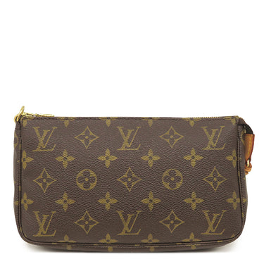ルイヴィトン LOUIS VUITTON ポシェット アクセソワール M51980 モノグラム モノグラムキャンバス アクセサリーポーチ ゴールド金具 旧型 ハンドバッグ