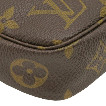 ルイヴィトン LOUIS VUITTON ポシェット アクセソワール M51980 モノグラム モノグラムキャンバス アクセサリーポーチ ゴールド金具 旧型 ハンドバッグ