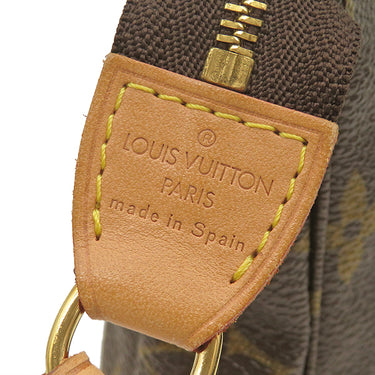 ルイヴィトン LOUIS VUITTON ポシェット アクセソワール M51980 モノグラム モノグラムキャンバス アクセサリーポーチ ゴールド金具 旧型 ハンドバッグ