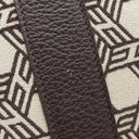 エルメス HERMES ガーデンパーティー PM ブラウン×ホワイト トワルソーアッシュ レザー トートバッグ シルバー金具 茶 白 Ｈロゴ