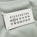 メゾン マルタン マルジェラ MAISON MARTIN MARGIELA グラムスラム SB3WG0024 ライトスモークグレー レザー ショルダーバッグ シルバー金具 Glam Slam ホーボー キルティング