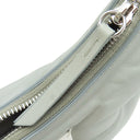 メゾン マルタン マルジェラ MAISON MARTIN MARGIELA グラムスラム SB3WG0024 ライトスモークグレー レザー ショルダーバッグ シルバー金具 Glam Slam ホーボー キルティング