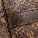 ルイヴィトン LOUIS VUITTON キーポル バンドリエール 55 N41414 ダミエエベヌ ダミエキャンバス ボストンバッグ ゴールド金具 茶 付属品欠品
