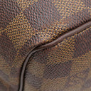 ルイヴィトン LOUIS VUITTON キーポル バンドリエール 55 N41414 ダミエエベヌ ダミエキャンバス ボストンバッグ ゴールド金具 茶 付属品欠品
