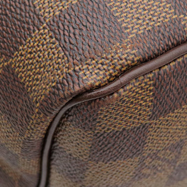 ルイヴィトン LOUIS VUITTON キーポル バンドリエール 55 N41414 ダミエエベヌ ダミエキャンバス ボストンバッグ ゴールド金具 茶 付属品欠品