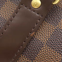 ルイヴィトン LOUIS VUITTON キーポル バンドリエール 55 N41414 ダミエエベヌ ダミエキャンバス ボストンバッグ ゴールド金具 茶 付属品欠品