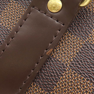 ルイヴィトン LOUIS VUITTON キーポル バンドリエール 55 N41414 ダミエエベヌ ダミエキャンバス ボストンバッグ ゴールド金具 茶 付属品欠品