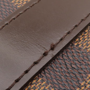 ルイヴィトン LOUIS VUITTON キーポル バンドリエール 55 N41414 ダミエエベヌ ダミエキャンバス ボストンバッグ ゴールド金具 茶 付属品欠品