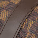ルイヴィトン LOUIS VUITTON キーポル バンドリエール 55 N41414 ダミエエベヌ ダミエキャンバス ボストンバッグ ゴールド金具 茶 付属品欠品