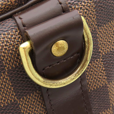 ルイヴィトン LOUIS VUITTON キーポル バンドリエール 55 N41414 ダミエエベヌ ダミエキャンバス ボストンバッグ ゴールド金具 茶 付属品欠品
