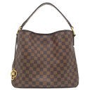 ルイヴィトン LOUIS VUITTON ディライトフル PM N41459 ダミエエベヌ ダミエキャンバス ショルダーバッグ ゴールド金具 ワンショルダー