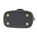 ルイヴィトン LOUIS VUITTON ヴァニティ クッサン PM M25123 ブラック レザー 2WAYバッグ ゴールド金具 黒 ピンク バニティ チェーンバッグ
