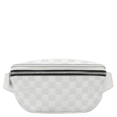 ルイヴィトン LOUIS VUITTON キャンパス バムバッグ N40326 ブロン ダミエキャンバス ダミエアンフィニ ボディバッグ マットシルバー金具 ウエストバッグ