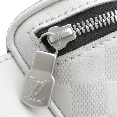 ルイヴィトン LOUIS VUITTON キャンパス バムバッグ N40326 ブロン ダミエキャンバス ダミエアンフィニ ボディバッグ マットシルバー金具 ウエストバッグ