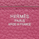エルメス HERMES バーキン 35 トスカ トゴ ハンドバッグ シルバー金具 赤紫