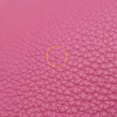 エルメス HERMES バーキン 35 トスカ トゴ ハンドバッグ シルバー金具 赤紫
