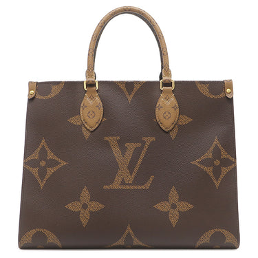 ルイヴィトン LOUIS VUITTON オンザゴー MM M45321 モノグラム×モノグラムリバースキャンバス モノグラムキャンバス モノグラムリバースキャンバス トートバッグ ゴールド金具 ハンドバッグ
