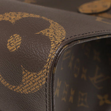 ルイヴィトン LOUIS VUITTON オンザゴー MM M45321 モノグラム×モノグラムリバースキャンバス モノグラムキャンバス モノグラムリバースキャンバス トートバッグ ゴールド金具 ハンドバッグ