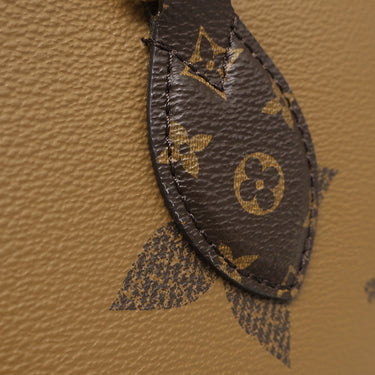 ルイヴィトン LOUIS VUITTON オンザゴー MM M45321 モノグラム×モノグラムリバースキャンバス モノグラムキャンバス モノグラムリバースキャンバス トートバッグ ゴールド金具 ハンドバッグ