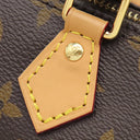 ルイヴィトン LOUIS VUITTON ナノ スピーディ M81085 モノグラム モノグラムキャンバス 2WAYバッグ ゴールド金具 ショルダー ハンドバッグ 茶
