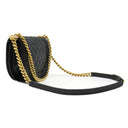 シャネル CHANEL ボーイシャネル チェーンショルダー AS3186 ブラック キャビアスキン ショルダーバッグ マットゴールド金具