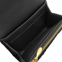ルイヴィトン LOUIS VUITTON ロザリー GO-14 M83078 ノワール ラムスキン 二つ折り財布 ゴールド金具 マルタージュ