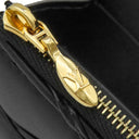 ルイヴィトン LOUIS VUITTON ロザリー GO-14 M83078 ノワール ラムスキン 二つ折り財布 ゴールド金具 マルタージュ