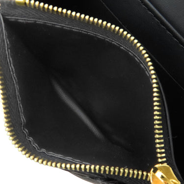 ルイヴィトン LOUIS VUITTON ロザリー GO-14 M83078 ノワール ラムスキン 二つ折り財布 ゴールド金具 マルタージュ