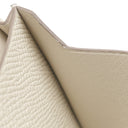 エルメス HERMES ベアンミニ クレ ヴォーエプソン 二つ折り財布 ゴールド金具 オフホワイト コンパクト 2024年製