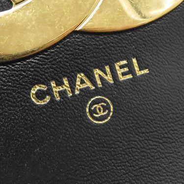 シャネル CHANEL マトラッセ フォンケース AP3207 ブラック レザー ショルダーバッグ ヴィンテージ金具 ジャイアントココマーク