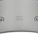 エルメス HERMES ノーティック バングル マロン×シルバー アルミ ブレスレット シルバー金具 H シルバー ルミエール